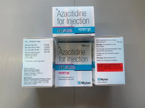Myaza Mylan 100mg Azacitidine Injection, Storage: Below 30 Degree Celsius