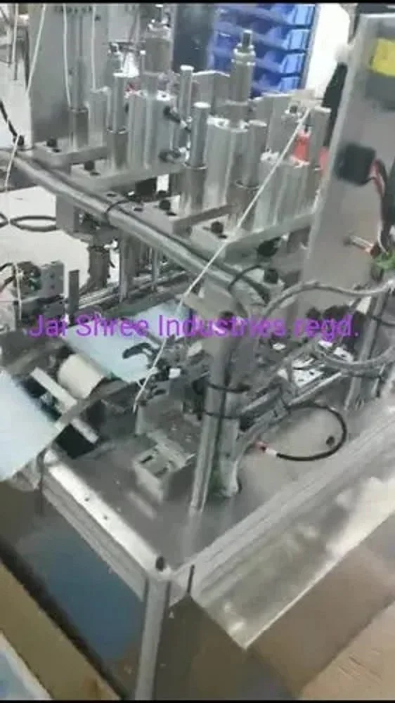 Good Manual Project for Face Mask Elastic Attachment Machine, Capacity: 30 Pcs Per Minute, 00EEL