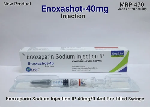 Enoxaparin 40 mg/0.4 ml Injection