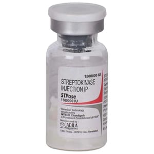 Streptokinase Injections, STPase Injection, Stukinase Injection, 15 Lac i.u/vial