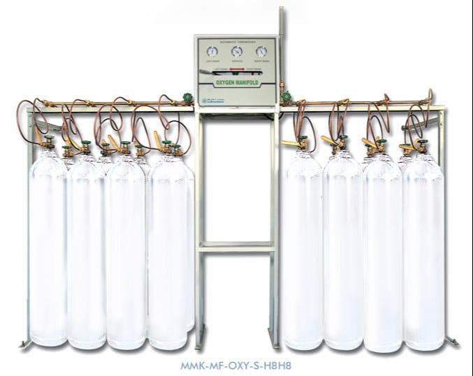 Oxygen Cylinder Manifold, Working Pressure: 150 Bar