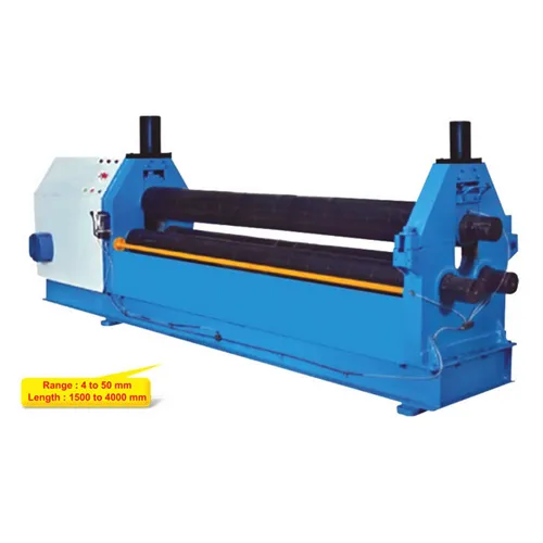 3 Roll Pyramid Type Hydro-Mechanical Sheet Rolling Machine