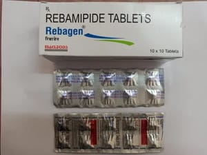 Rebamipide 100mg Tablets - Rebagen