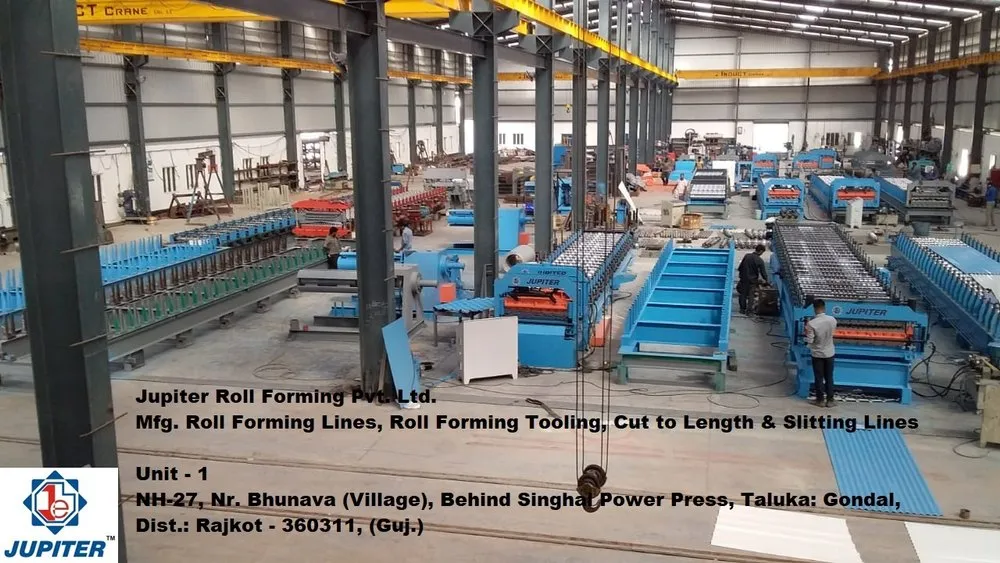 Color Coated Roof Sheet Making Machine