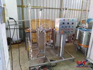 300 LPH Milk Processing Plant