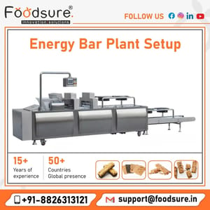 Energy Bar Manufacturing Machine, Automation Grade: Automatic, Capacity: 450 Kg/Hr