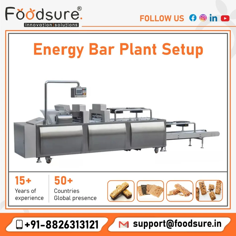 Energy Bar Manufacturing Machine, Automation Grade: Automatic, Capacity: 450 Kg/Hr