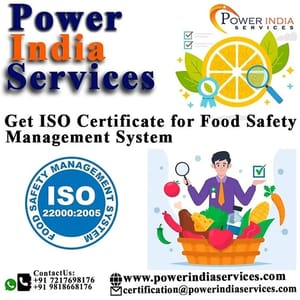 ISO 22000 Certification Services, For Food