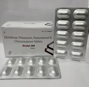 Diclofenac Potassium Paracetamol and Chlorzoxazone Tablet