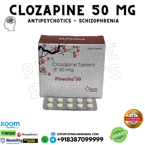 Clozapine Tablets 50/100/200 MG