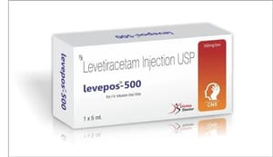 Levepos Levetiracetam Injection USP, Divine Savior, 1 X 5 ml