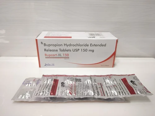 BUPCART-XL 150 (BUPROPION HYDROCHLORIDE EXTENDED RELEASE TAB 150MG)