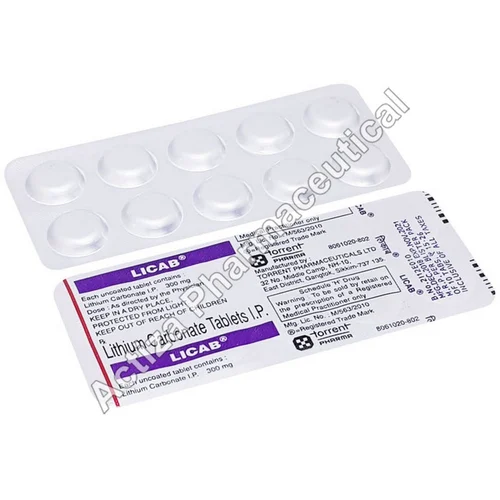 Lithium Carbonate 300mg Tablets