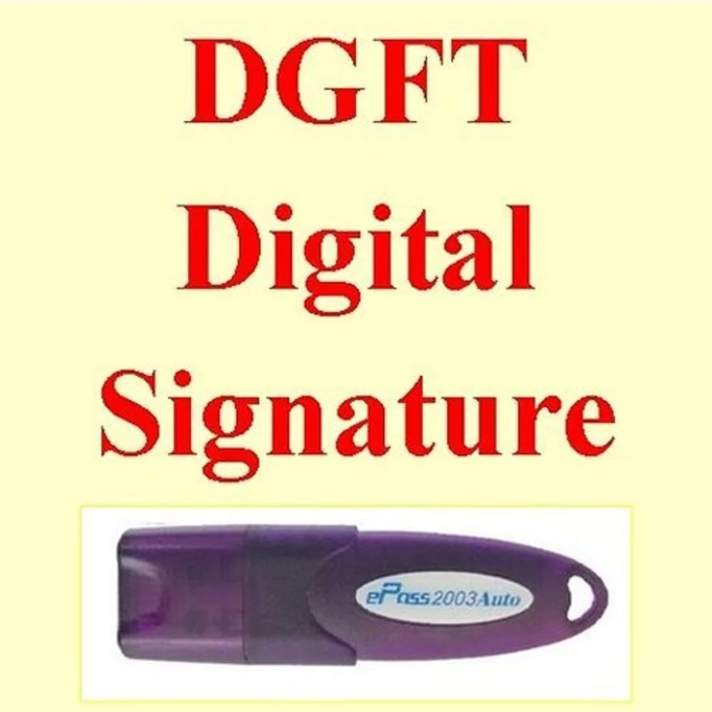 Dgft Digital Signature Certificate Dsc