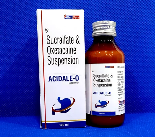 ALLENDALE BIOSCIENCES Syrup Sucralfate And Oxetacaine Suspension (100 ml)