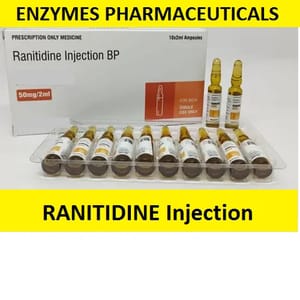 Ranitidine Hydrochloride Injection, 10 Amp Per Pack, Prescription