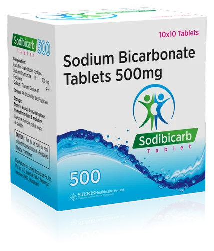 Sodibicard Sodium Bicarbonate Tablet, Prescription, Steris Healthcare