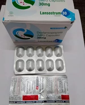 Lansostrum 30 (Dexlansoprazole Capsules 30mg)