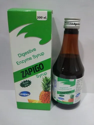 Zapigo Digestive Enzyme Syrup, For Clinical, Treatment: For Healthy Digestion