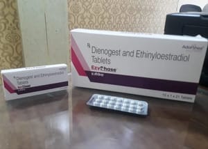 Estradiol Valerate Dienogest Ethinylestradiol tablet, Packaging Type: Strip, Dose: As Directed By Physician