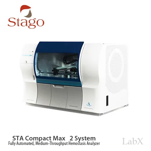 Fully Automatic Coagulation Analyzer - Stago , France, For Laboratory Use, Model: STA Compact Max