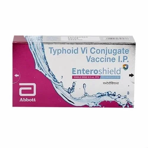 Typhoid Vaccines/,Tybar Vaccine, Typhibev Vaccine, 25 Mcg