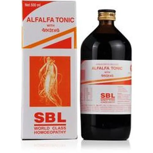 SBL ALFA ALFA TONIC WITH GINSENG, 500 Ml, Non prescription