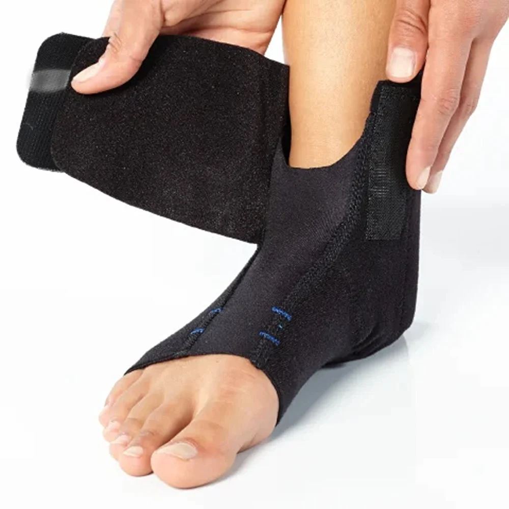 Rebuilt Black Ankle Brace, Size: 18 Inch