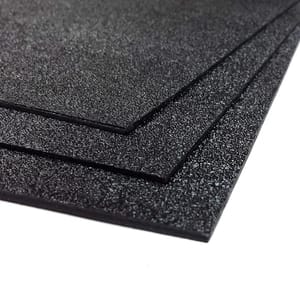 Neeraj Black Rectangular ABS Sheet, For Industrial, Thickness: 5 mm