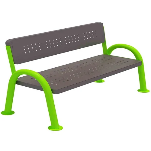 Stainless Steel ASR-01 Garden Benches, With Back