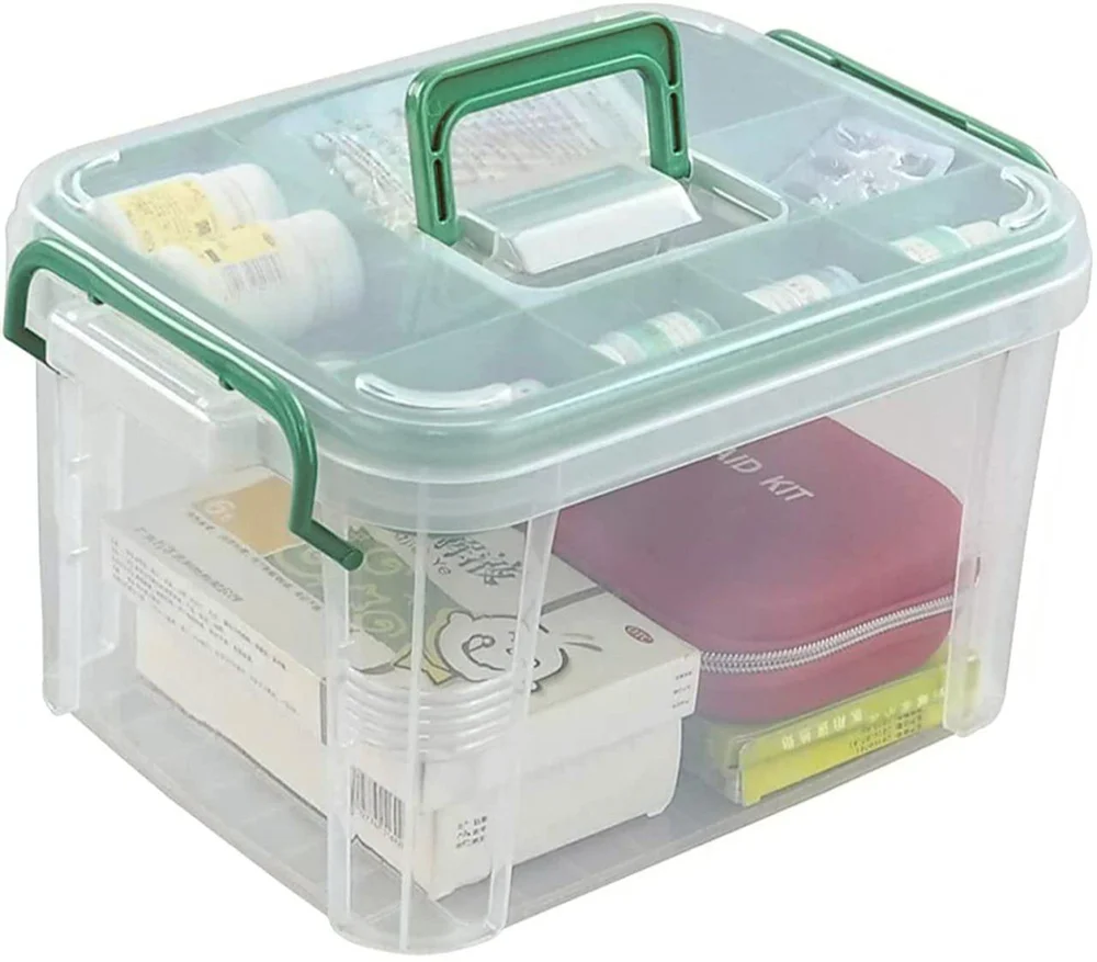 Plastic First Aid Box