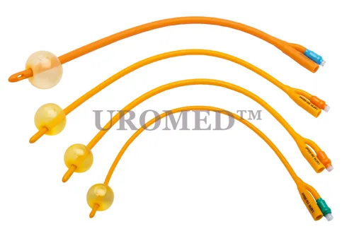 Silicone 2-Way Foley Balloon Catheter, 10 Fr