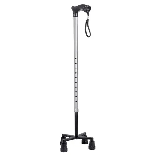 Aluminium MCP Quadripod Adjustable Walking Stick, 0.815kg