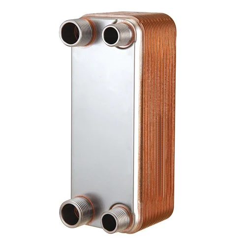 Copper Brazed Plate Heat Exchanger, For Power Plant