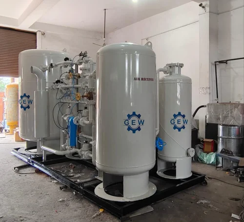 PSA Nitrogen Generator Plant, 1000 LPM / 60 Nm3/Hr, Automation Grade: Automatic