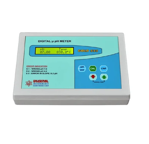 DIC Lab Ph Meter, 0.9 kg, Model Name/Number: Gold 533