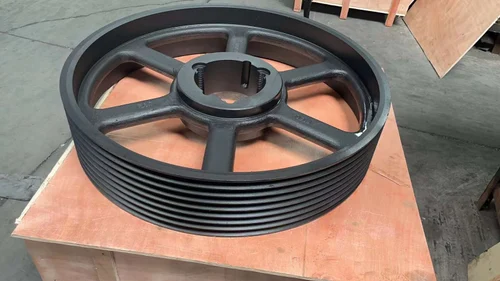 Audhe Aluminium V Groove Pulley, For Lifting Platform, Capacity: 1 ton