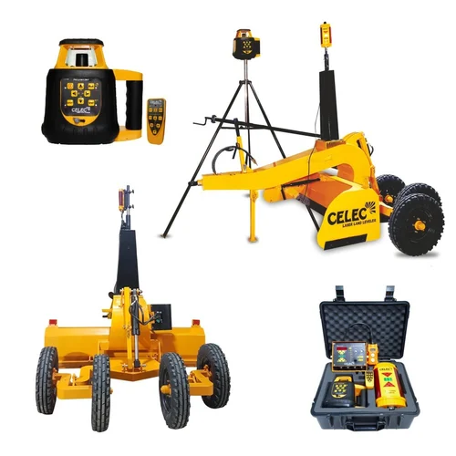 CELEC 1500 Meters Working Range Of Laser Land Leveler, 45 Hp To 60hp, 800 Kg