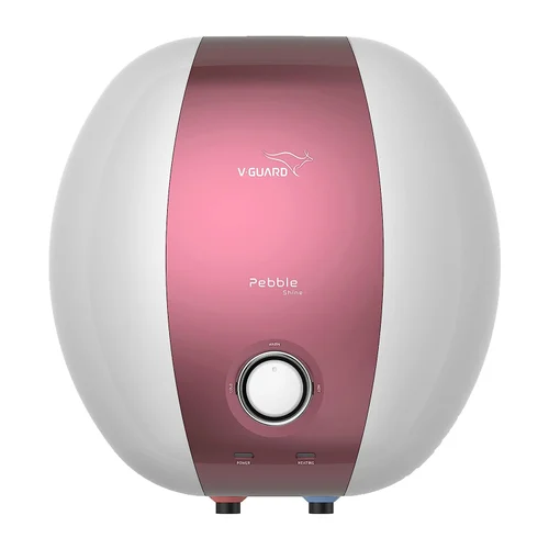 V-Guard Pebble Shine 15 Litre Water Heater (Geyser) with Rust-proof ABS Body