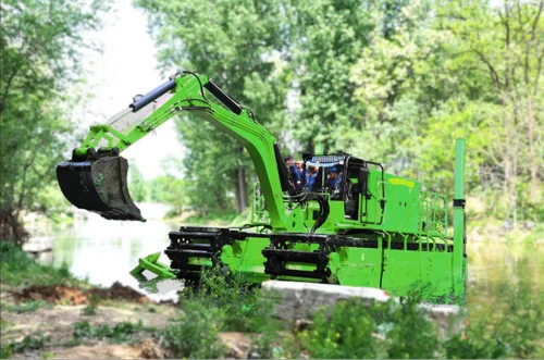 New Amphibious Excavator Rental