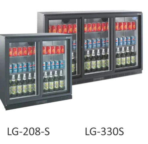 BACK BAR COOLER LG-330S by frostier, Glass Door