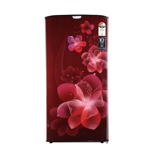 Red/Blue Godrej Edge Rio 192L, Single Door