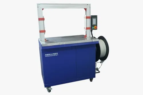 Single Phase MS Powder Coated Box Strapping Machine Fully Automatic, Ac 220/50