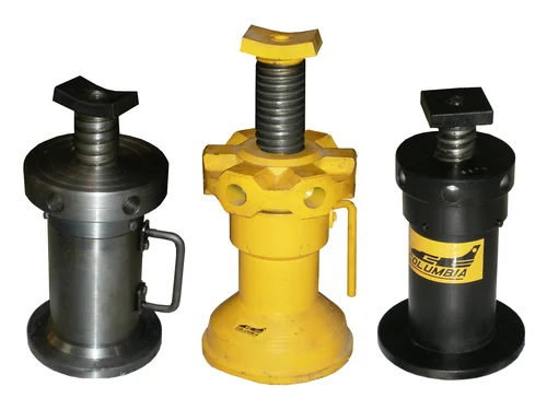 Mild Steel Columbia Mechanical Jack, For Industrial,Garage, Model Name/Number: 12 Inch (h)