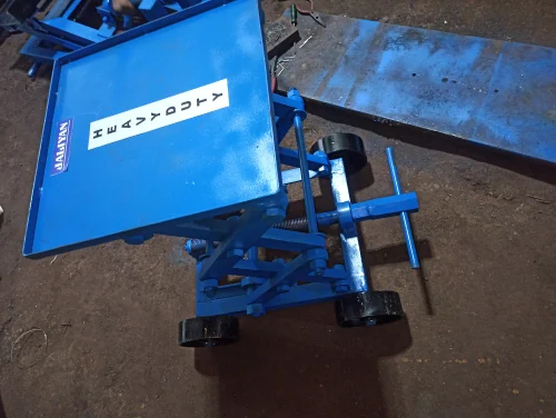 Mild Steel SCISSOR TYPR GRAR BOX TROLLY, For Automobile Industry