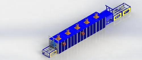 Annealing Decorating Lehr, Air-Flow Direction: Vertical Down Airflow, Capacity: Depends On Production