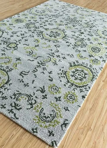 Multicolor Rugs Manufacturers Jaipur, For Floor, Raectengular