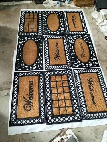 Rubber Backed Coir Door Mats