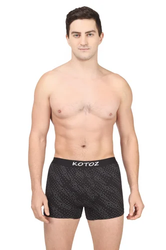 Printed Mens Cotton Trunk, Length: Mid Way, Type: Trunks