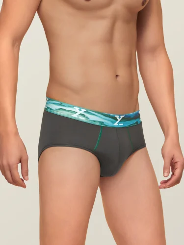 Antimicrobial Dynamo Micro Modal Premium Brief Underwear For Men